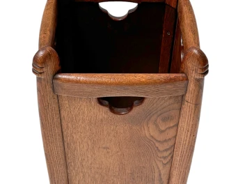 Jac. van den Bosch Art Deco Amsterdamse School Litter Basket 't Binnenhuis